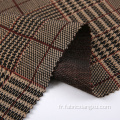 Vérifiez le tissu de type à plaid tartan